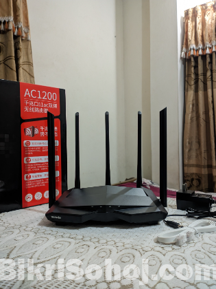 New Tenda AC11 AC1200 (5 Antenna, 5G, Dual band) Router